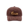NIXON Capitol Strapback Hat - Brown/Gold