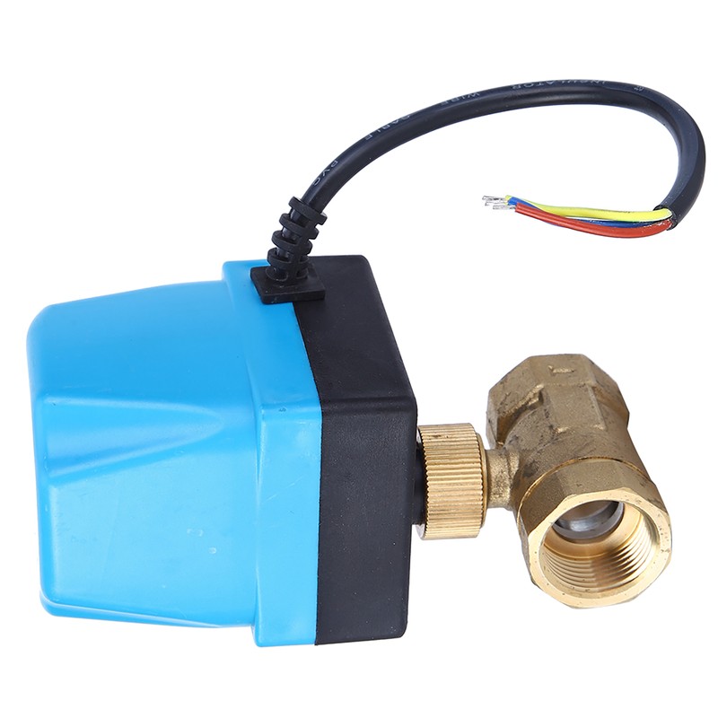 Electric Ball Valve 2‑Way 3‑Wire 2‑Control IP68 Protection Synchronous Motor
