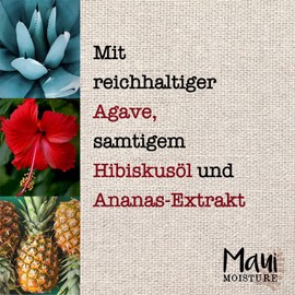 Maui Moisture Maui Moisture Strength & Length Agave Curls Conditioner, moisturizing hair care conditioner with agave, hibiscus oil & pineapple extract, nourishing hair conditioner for longer hair, vegan* (385 ml)