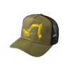 Children's Trucker Cap: Excavator Baseball Cap Boys Hat Work Wear