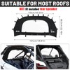 StarknightMT RZR Pro XP Soft Rear Windshield Compatible with 2020-2025