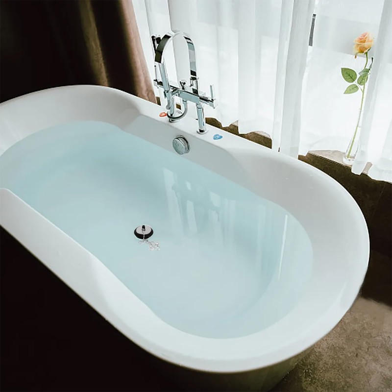 Bath Plug,3 PCS Universal Sink Plug Drain Stopper for Bathroom