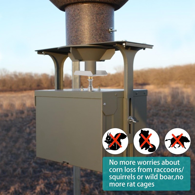 Rectangular Eliminator Spinner Plate Fits for Any Deer and Game