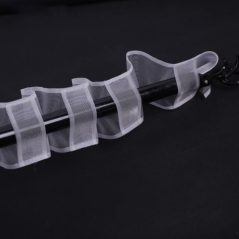 Hoonng Curtain Header Tape, Rod Loop, 5 Metres, Style A