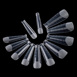 BNG Pack of 120 Nail Shapes Set Dual Shapes Tips Ballerina Professional Nail Extension Flat Square Matte Nail Shapes for Polymer Gel Quick Assembly Full Coverage Shape R