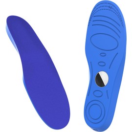JIEYOUTA plantilla para zapatos, Inserciones para AirTag Holder para Niños y Ancianos, Estuche para AirTag para Rastrear Tus Pasos y Zapatos,Airtag Case,Azul,215-230mm,8.46-9.05inch