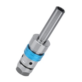 HAOX Telescopic Tappings Toolholder, ER20 Floating Tapping Chuck Holder Straight Shank 20CrMrTi Steel Easy Operate for CNC Lathe Processing(GS-TER20A-D20)