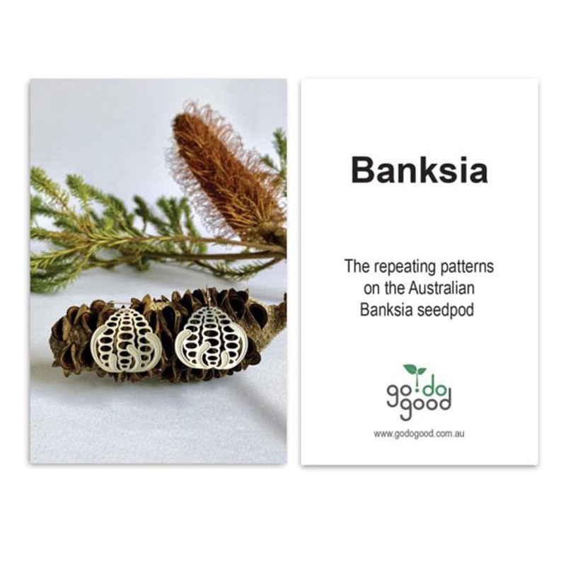 Go Do Good Hook Earrings - Banksia
