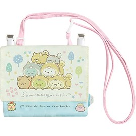 San-X Sumikko Gurashi CA23101 "Koinu and Dog Pretend" Multi-Pocket Pouch