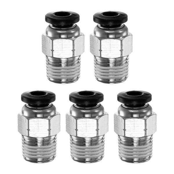 QUARKZMAN 5 Pieces Push-to-Connect Fitting 4 mm Hose OD x