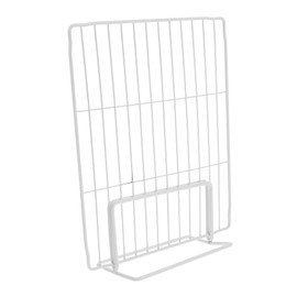 GRIRIW Freezer Partition Fridge Divider Chest Freezer Divider Cabinet Drawer Separator Iron White