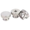 SYDARSYN M8 Knurled Nuts Blind Bore Knurled Nut 304 Stainless