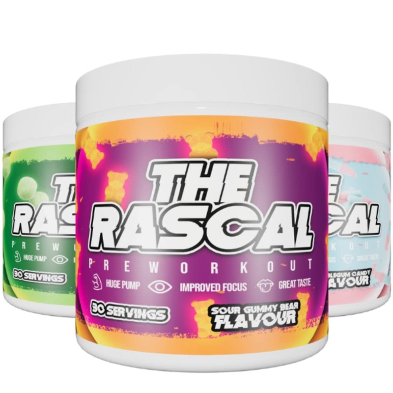 The Rascal - High Stimulant Pre Workout | Great Tasting