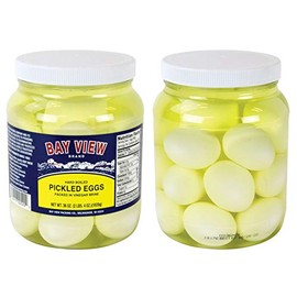 Bay View Pickled Eggs, 2 Jars