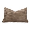 OTOSTAR Corduroy Decorative Throw Pillow Covers 16x24 Inch Super Soft