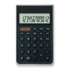 Asuka C1241BK Calculator with Cover Black