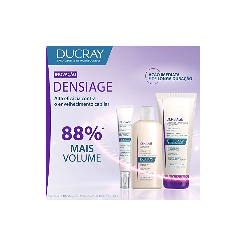 Ducray Densiage Redensifying Shampoo, 6.7 fl. oz.