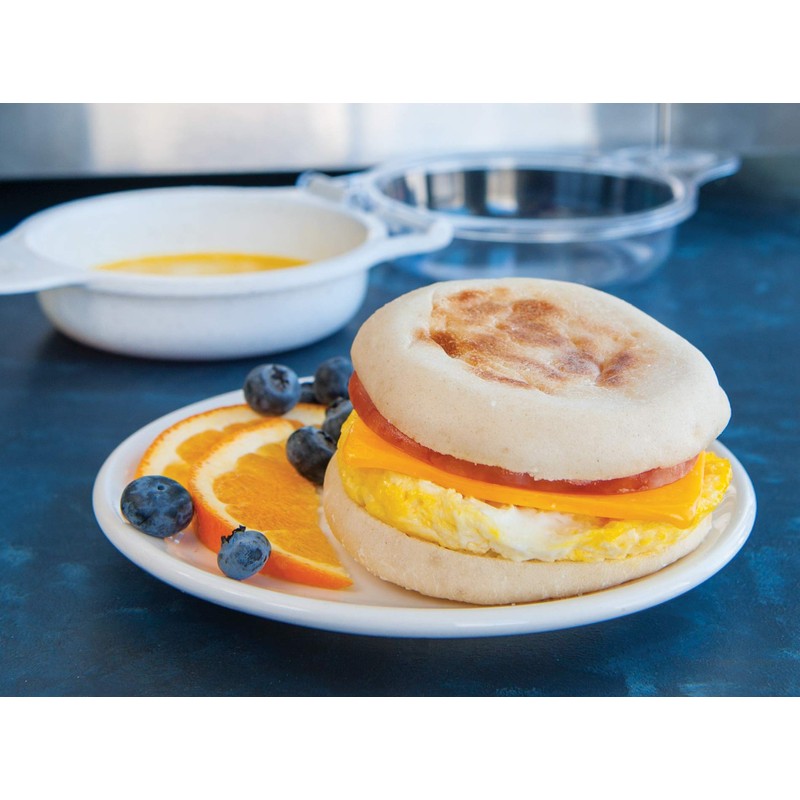 Nordic Ware 3-in-1 Breakfast Set, 2-Piece, White