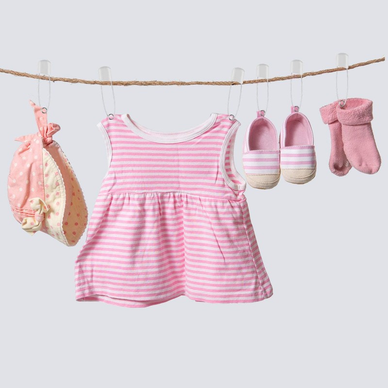 Beautiful Beginnings - Nappy Pins - One Size