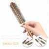 BELLIFFY Golden Cylinder Comb Hair Brush Round Brush for Blow