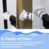 2 Pack Baby Gate Banister Adapter for Pressure Mounted Stairs