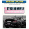 UBOG 3PCS Student Driver Magnet,Student Driver Sticker Magnet for Car,Car