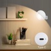LED Cordless Desk Lamp Metal 360 Degree Rotatable Magnetic Wall
