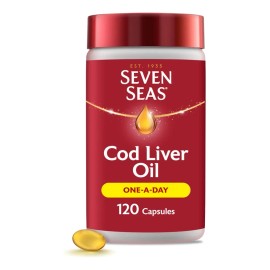Seven Seas Aceite De Hgado De Bacalao Puro 120 Cpsulas                                                                                                