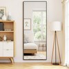 Mirror Full Length, 64"x21" Rectangle Full Body Mirror with Stand
