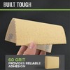 SANDPROX 1/4 Sheet Sandpaper 4.5 x 5.5 Inch Palm Sander