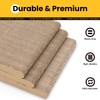 Conlun Cardboard Cat Scratcher, 23" L-Shaped Scratch Pad, Vertical Wall-Leaning