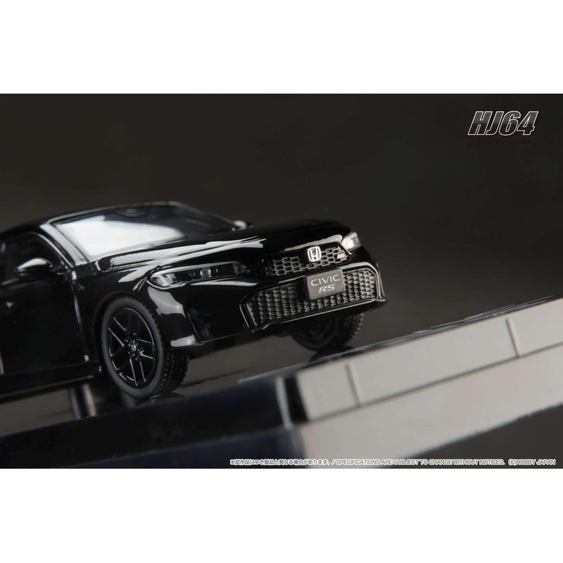 Hobby Japan HJ64 1/64 Honda Civic RS Crystal Black Pearl