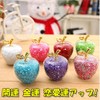 TradeWind Feng Shui Good Luck Apple, Interior Decor, Crystal Figurine,