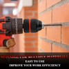 1.5-13mm Keyless Hand Drill Chuck 1/2-20UNF with SDS Plus Adapter,