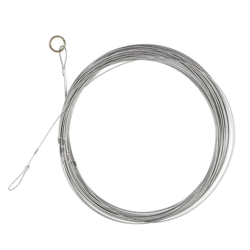 Steel Wire Measuring Rope Good Flexibility Sturdy Steel Rope Measuring
