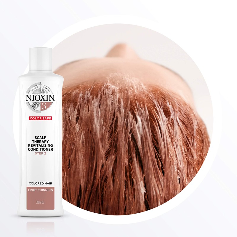 Nioxin Acondicionador Sistema #3 Crecimiento de Cabello Teñido y con