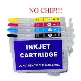For Epson New For Epson WF 3733 3720 3730 Refillable Ink Cartridge T702 702XL Without Chip