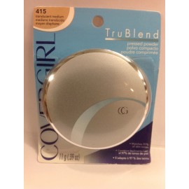 CoverGirl Trublend Pressed Face Powder Translucent Medium #415 NEW.