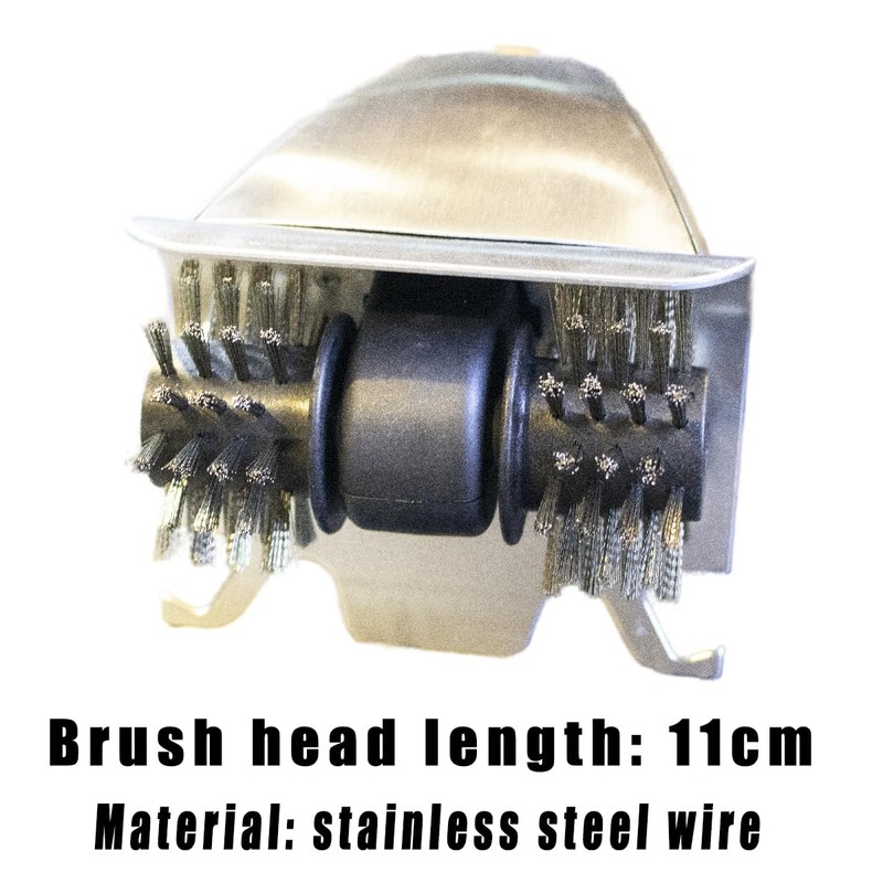 BetterDay 2 Replaceable Stainless Steel Brush Heads for Betterday Electric