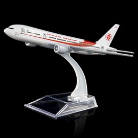 24-Hours Airplane Model Algeria Boeing 777 Plane Model Alloy Metal Aircraft Model Birthday Gift Plane Models Chiristmas Gift 1:400