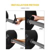 2 Pcs Barbell Collars Dumbbell Clamps for 2" Inch Bar