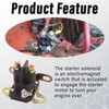 TXRXIZ 12V Starter Solenoid, Compatible with Husqvarna Bad Boy Zero
