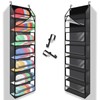 7-Layer Large Capacity Hat Organizer, Hat Rack for Door with