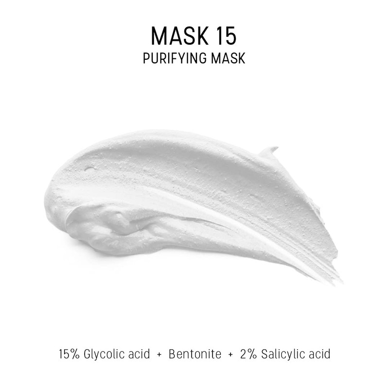 Dermaceutic Mask 15 - Sebum Regulating Face Mask - Glycolic