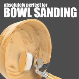 Keystone 2" Diameter Flex Edge Gold Hook and Loop Wavy Sanding Disc Single Grit 25 Pack for Hand Drill Mounted Sanding Pads and Manual Bowl Sanders 120 Grit