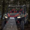 SAUTVS Mesh Grille with LED Spotlight for Polaris General 1000/