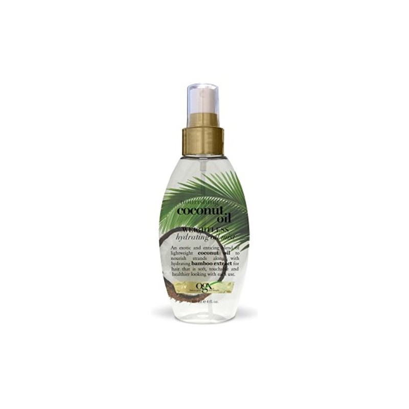 Ogx Coconut Oil Hydrating Oil Mist Weightless 4 Ounce (118ml)