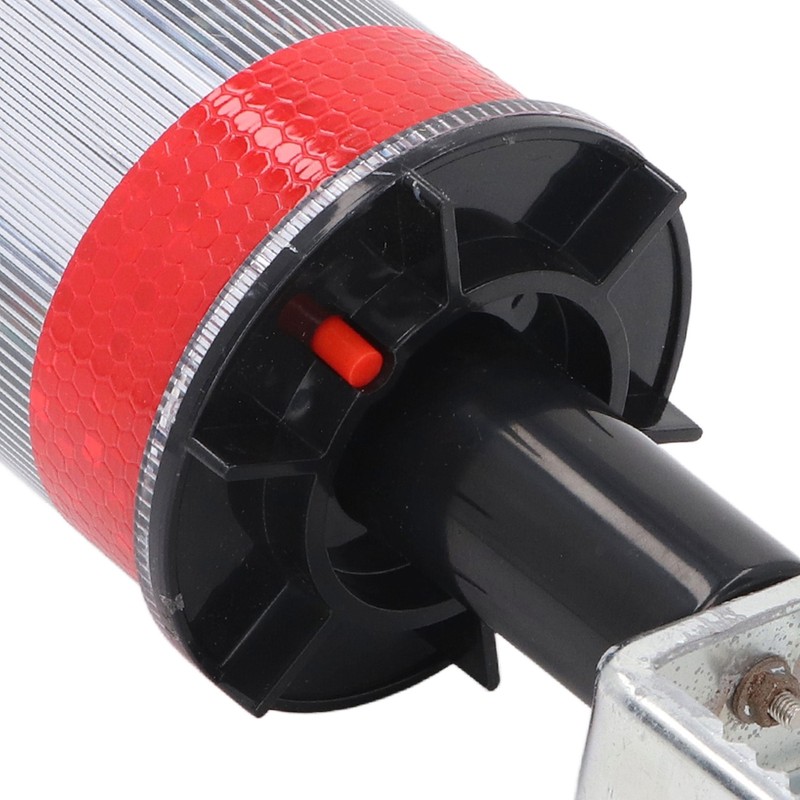 Solar Powered LED Strobe Robust Reflective Waterproof Beacon Warning Light