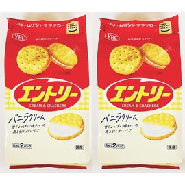 Vanilla Sandwich Crackers, 131.6g,2 Pack