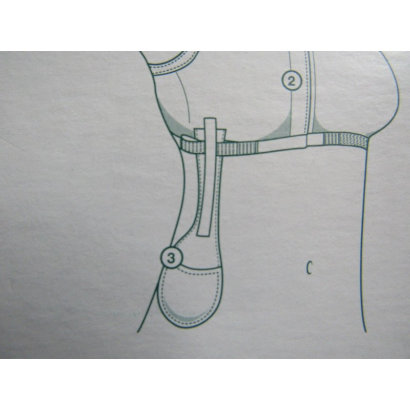 Caring New Curad Postsurgical Mammary Compression Dressing Bra Size Medium